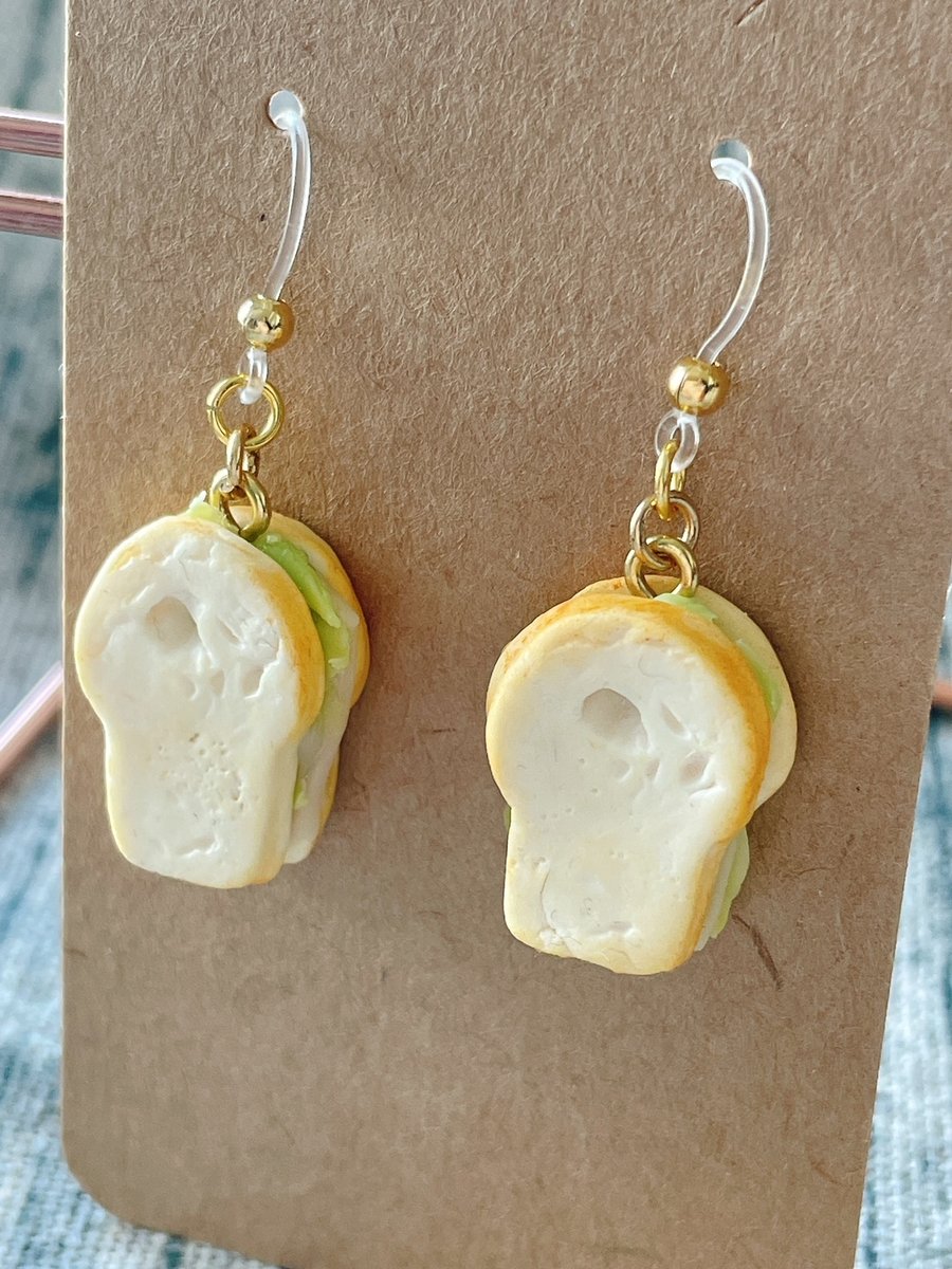 Sandwich earrings