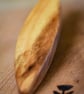 Handmade Hawthorn Wood Kilt Pin — 5th Anniversary Gift, Surfboard Lapel Pin - Image 2