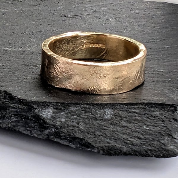 SOLID GOLD RING 9 Carat Gold Band