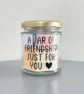 Friendship Quote Jar, 31 Quotes, Sentimental Gift for Friends, Best Friend