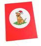 5 Mini Schnauzer.Jack Russell.Boarder. Fox Terriers Christmas Cross Stitch Cards - Image 4