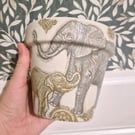 Pretty Elephant Plant Pot, Planter, Christmas Gift Idea, Secret Santa Gift