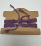 Pink and purple love heart pattern bracelets  - Image 2