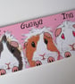 Pet Animal Portrait Hutch Shed Custom Painted Sign L top holes for 3 or 4 pets - Image 5