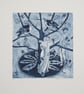 Magic in the Night -  Original Collagraph Print. Collagraph Print - Image 1