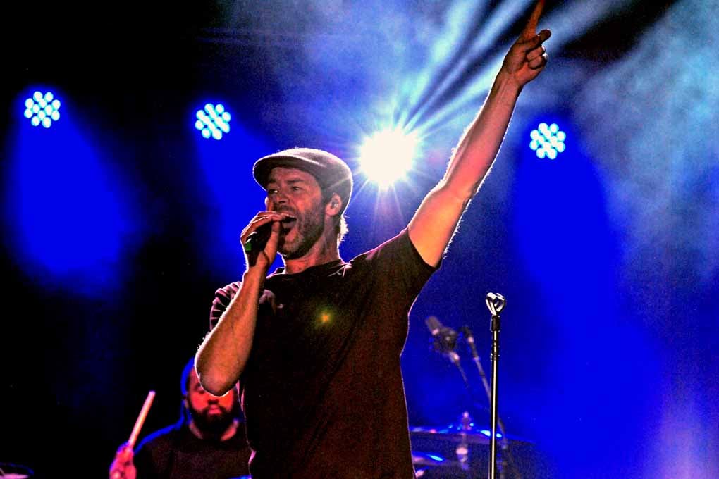 Howard Donald Perfoming Live With Take That Photograph Print