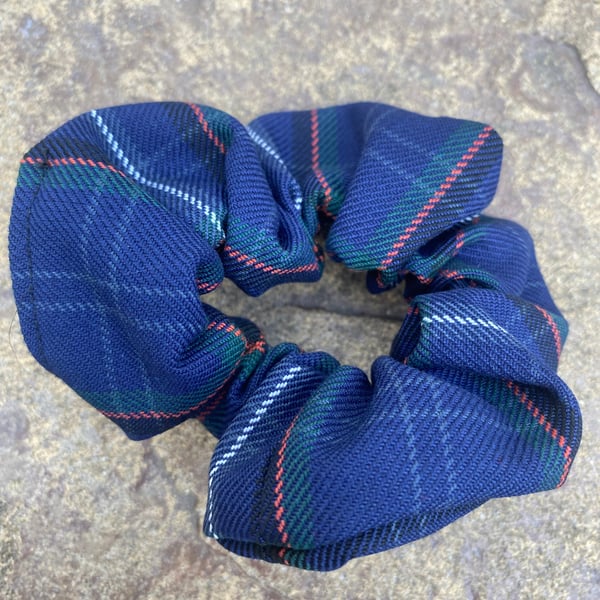 Isle of Arran Tartan Hair Scrunchie