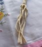 Handmade Macramé Fidget Flower Bag Charm Keyring - Image 3