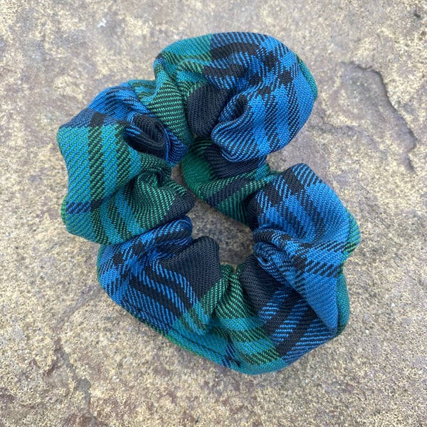 Campbell Tartan Hair Scrunchie