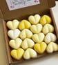Lemon Heart Wax Melts, Meyer Lemon, Vanilla, Citrus Scent, Vegan, Coconut Wax - Image 2