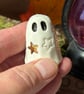 Small Ceramic gold star ghost golden ghoulie - Image 6