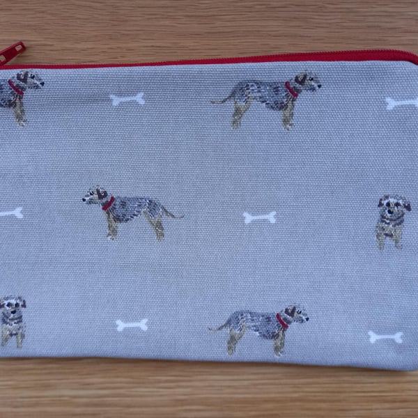 Border Terrier Storage pouch - ideal gift  make up bag