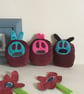 Pocket Monster Bunny Handmade Plushie, gift, Newborn, nursery - Image 3
