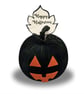 Jack O'Lantern Book Pumpkin - Handmade Personalised Halloween Decoration - Image 4