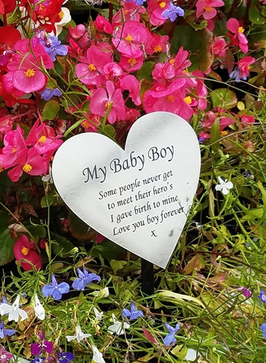  Remembrance Marker Cemetery Grave Plaque Tree dedication Marker Grave ornament