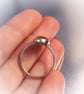 Sterling silver ring with carnelian - Image 4