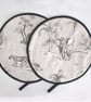 Aga Hob Lid Mats Leopard Elephant Pads Covers Surface Savers Grey Safari