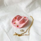 Cowgirl Hat Trinket Dish, Western Jewelry Tray