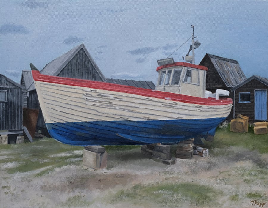 Southwold Boat Giclée Print