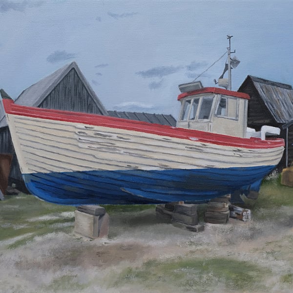 Southwold Boat Giclée Print