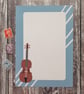 Violin and Guitar A5 Writing Paper Set - Image 3