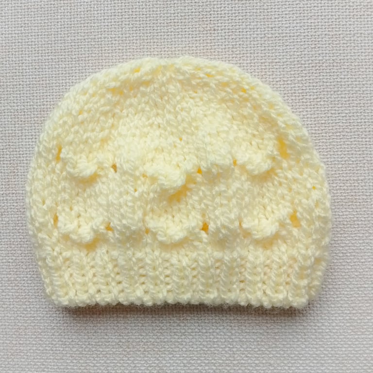 KNITTING PATTERN PDF Little Lemon Hat 
