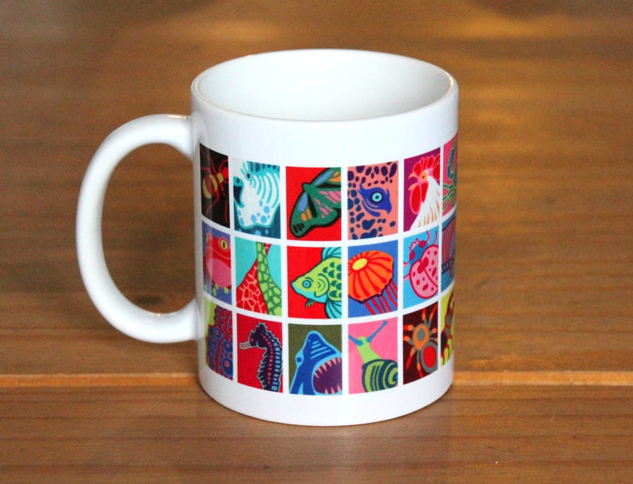36 Species - Illustrated Mug
