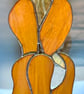 Stained glass iris - deep golden petals - Image 6