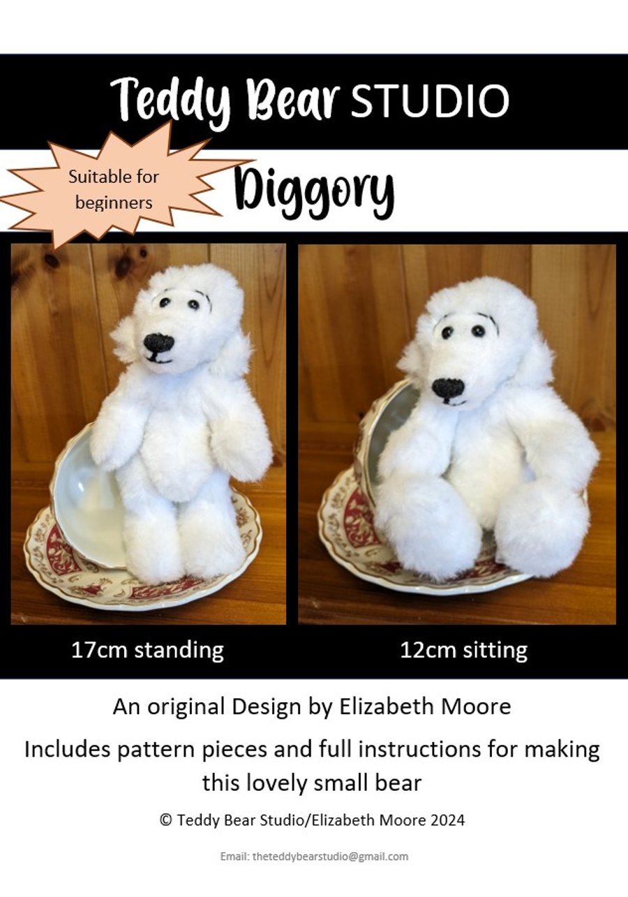 Diggory - Original Teddy Bear Pattern