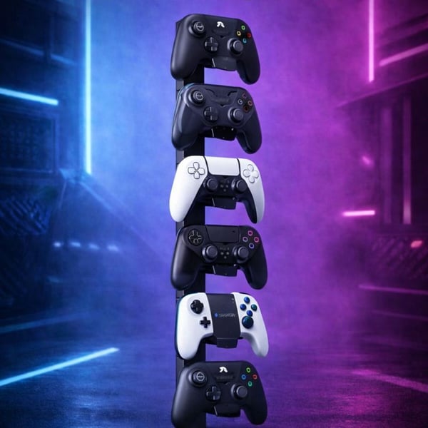 Game Controller Wall Mount Vertical Storage Rack 705 - 50 - 115 mm
