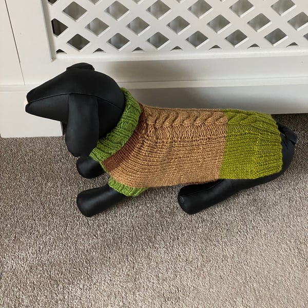 Dog Jumper - Ideal for a Miniature Dachshund or Small Dog