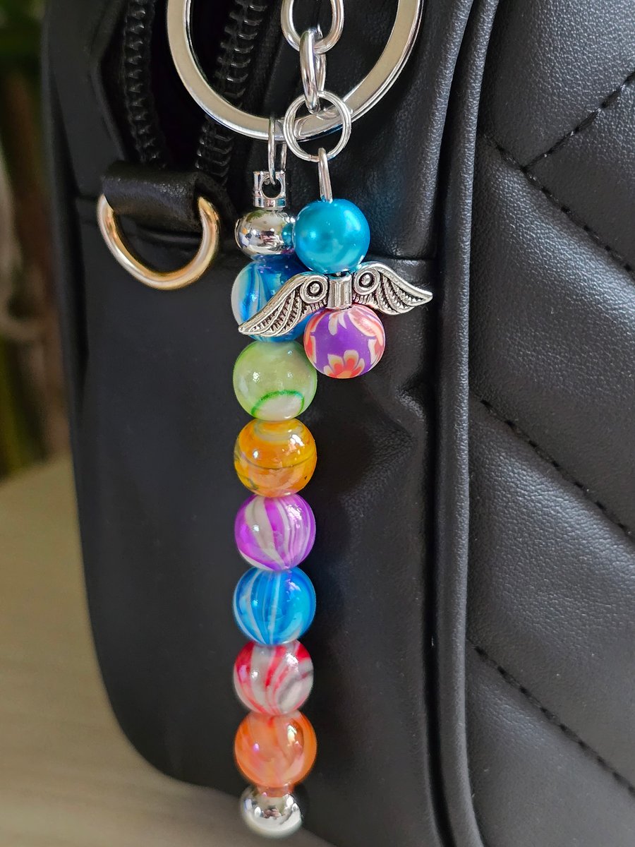 Beaded bag charms hotsell