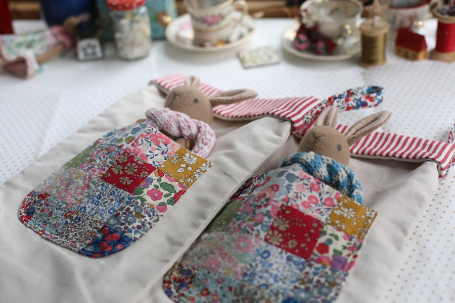 Reserved listing for Barbara H - 2 Heirloom Liberty Christmas Stockings