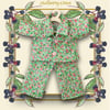 Reserved for Jean - Pink Rosebud Pyjamas