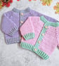 Summerween Crochet Baby Cardigan - First Autumn Gift - Image 7