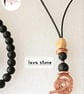 Necklace, Copper necklace, spiral necklace, kundalini, snake, coiled cop 