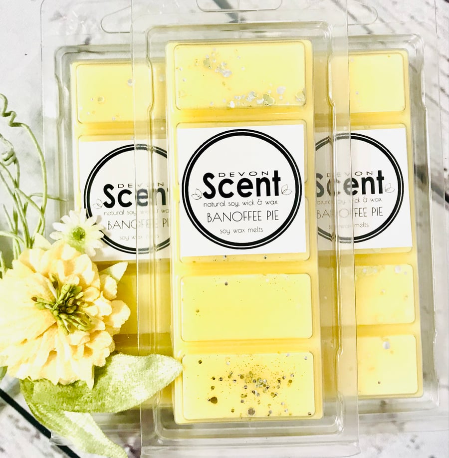 Banoffee Pie Snap Bar Wax Melts