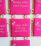 Gift Nursery Rhyme Wall Hanging for a Childs Bedroom, Birth Days of the Week - Image 3