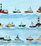 Heading home - seaside print - boats - Image 1