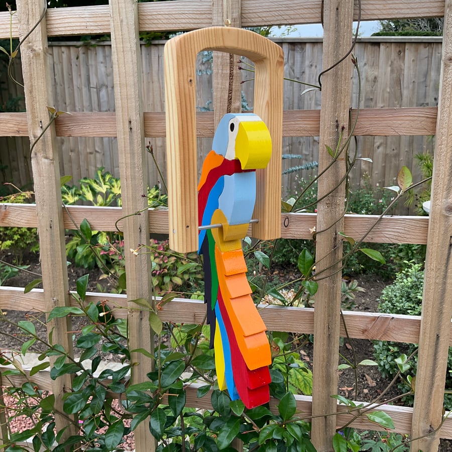 Colourful Parrot Hanging Decoration