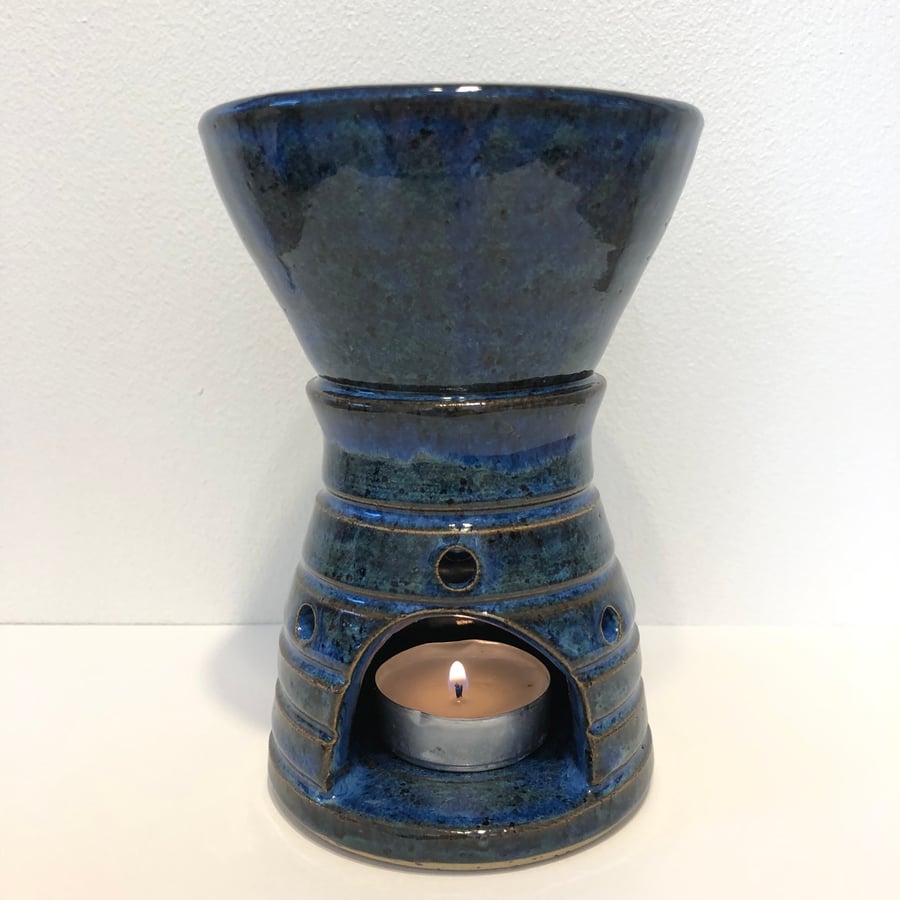 Ocean Blue Ceramic Oil Burner