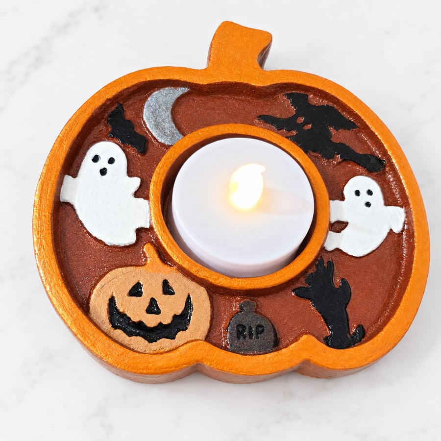 Pumpkin T light Holder