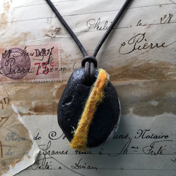 Concrete Necklace - unique design. 