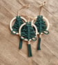 Macrame Mini Tree Xmas Decorations  - Image 2