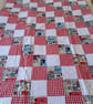"Comic Book" patchwork quilt - Image 1