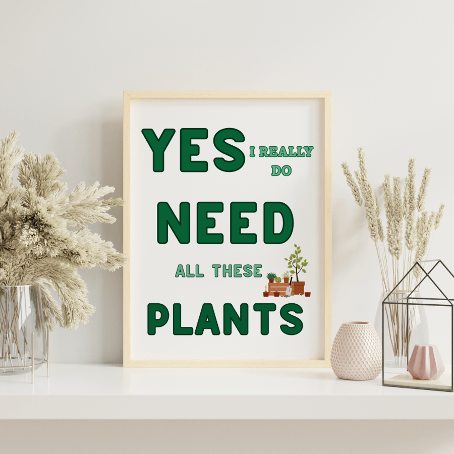 Yes i really need these plants  print
