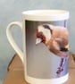 Goldfinch Porcelain Photo Mug - Image 1