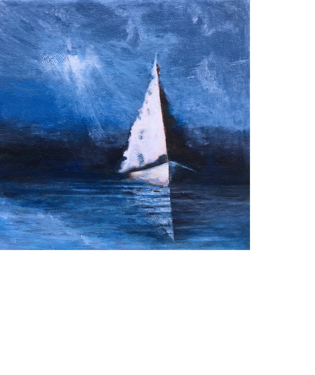 Original Oil on Canvas - Afterwards