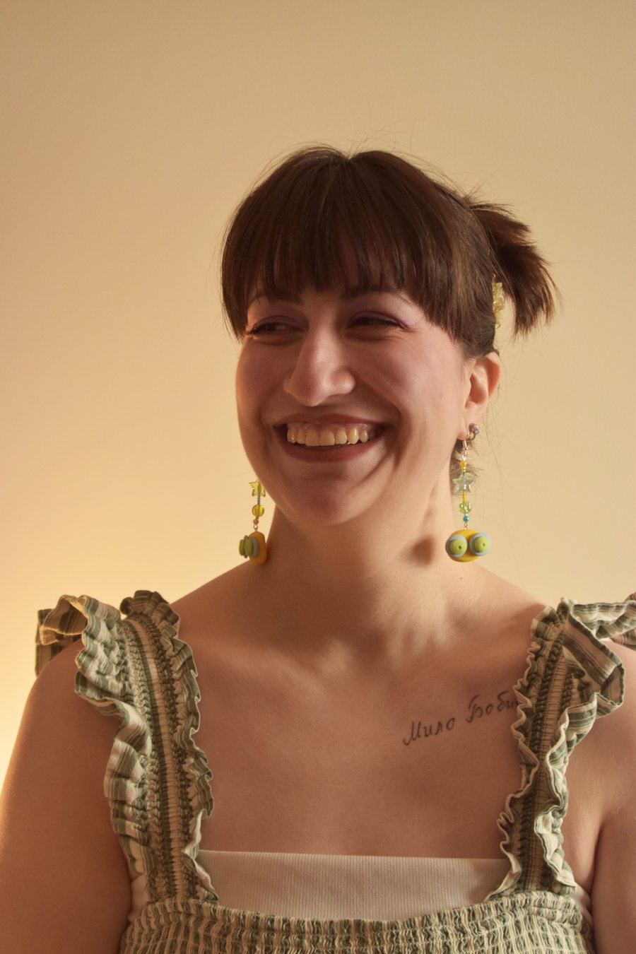 Clay Earrings - The Commoners - Pair 11