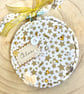 Personalised Gold Star Bauble - Christmas Keepsake Decoration  - Image 5